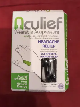 850748004057 ACULIEF Wearable Acupressure Headaches Migraine