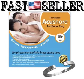 767644321075 ACUSNORE Anti Snore Ring Copper Acupressure