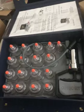 784785027369 AG Cupping Therapy Cup Vacuum Massage Set