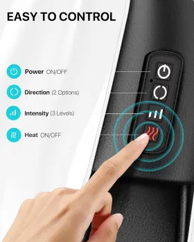 CAMA2101 ALLJOY Shiatsu Neck Massager Heat Electric Tissue #3