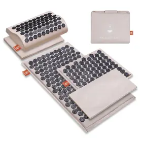 753287428431 BALANCE MATE Acupressure Mat Pillow Set Neck Fo