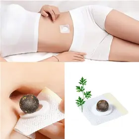 718255489289 BEANGG Wormwood Belly Patch Mugwort Abdomen