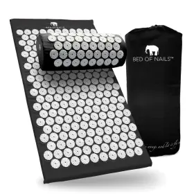 191020 BED OF NAILS Acupressure Mat Pillow Set