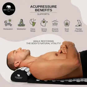 191344 BED OF NAILS Acupressure Pillow Mat Set Choose #3