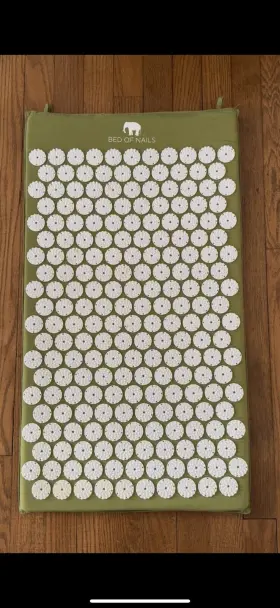 1700 BED OF NAILS Acupressure Mat Body Pain Treatment Natural
