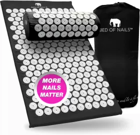 691026304328 BED OF NAILS Acupressure Mat Pillow Set Pressure