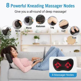 KT280-E BIBIRE Neck Massager Shiatsu Heat Electric Tissue #3