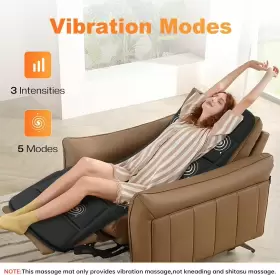 3701US CILI Massage Mat Body Massager Chair Pad Vibration #2