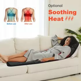 3701US CILI Massage Mat Body Massager Chair Pad Vibration #3