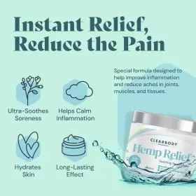 033255082781 CLEARBODY ORGANICS Hemp Cream Maximum Pack #2