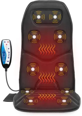 CF-2206-M COMFIER Massage Seat Cushion Heat Vibration Warmer