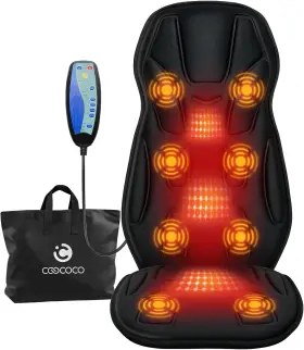 Coococo 767461984415 Vibration Back Massager With Heat 2025 Christmas Birthday Gifts For