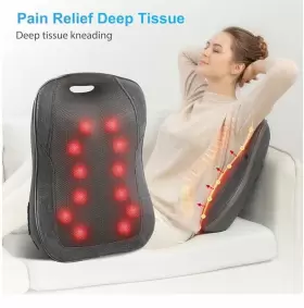 CC1902 COOCOCO Shiatsu Massager Heat Massage Chair Pad #2