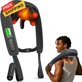 6682 CUPILO Cordless Neck Massager Pain Relief Fsa Eligible