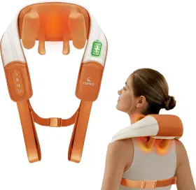 CPL-6681-ORG CUPILO Shiatsu Neck Massager Heat Fsa Hsa Ideal