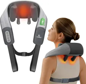 CPL-6681 CUPILO Shiatsu Neck Massager Heat Fsa Hsa Eligible