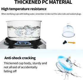 445043516508 CUPLUW Cupping Massage Therapy Cups Set Kit #3