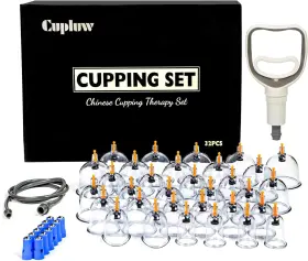 445043516508 CUPLUW Cupping Massage Therapy Cups Set Kit
