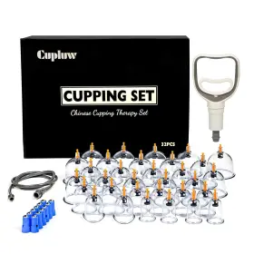 XG-2301 CUPLUW Cupping Massage Therapy Cups Set Wi Kit