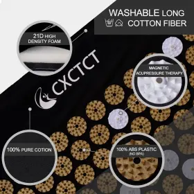 083782903410 CXCTCT Yoga Acupressure Mat Set Massage Magnetic #3