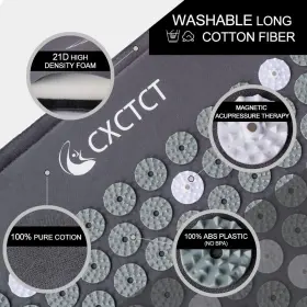 083782903427 CXCTCT Yoga Acupressure Mat Set Massage Magnetic #3