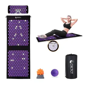 083782903441 CXCTCT Yoga Acupressure Mat Set Massage Magnetic