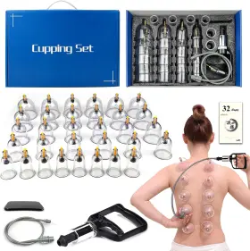 313056276238 DEFUNX Cupping Therapy Set Cups Pump