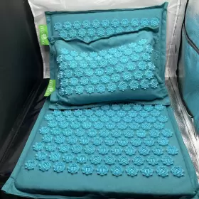 DX001 DELUXECO Acupuncture Mat Pillow Set Neck Pain