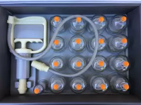 DBC-100A DONGBANG Deluxe Cupping Set Cups Suction Pump Tube #2