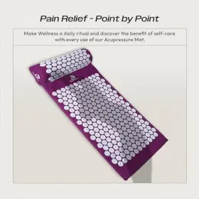 717010346874 DOSENSEPRO Acupressure Mat Pillow Set Gel Pack #2