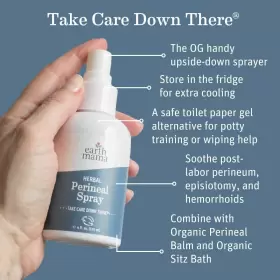 859220000242 EARTH MAMA Herbal Perineal Spray Safe Pregnancy #2