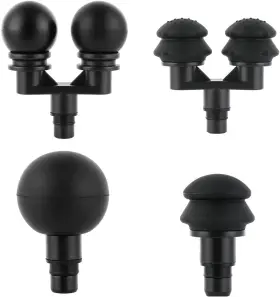 Falafale 2108 Massager Heads Massage Gun Soft Replacement 4 Pack Adapter