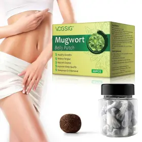 607118108248 NATURAL Mugwort Navel Sticker Wormwood Essence