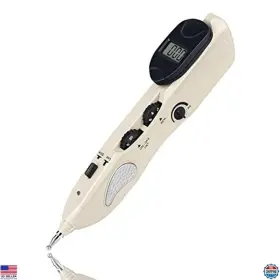 B09F3SJKW1 FLUKE Acupuncture Pen Massage Heads Rechargeable