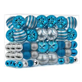 CB-100-1 FORSYLVANAS JEWELRY Christmas Balls Ornaments Set #2