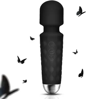 Gwwjgsn 6649 Electric Handheld Mini Massager - Portable Waterproof Back Deep