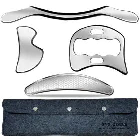 COELE-4 GYX COELE Muscle Scraper Steel Gua Sha Massage Tool