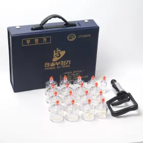 406573560989 HANSOL Cupping Therapy Set Pumping Handle Cups