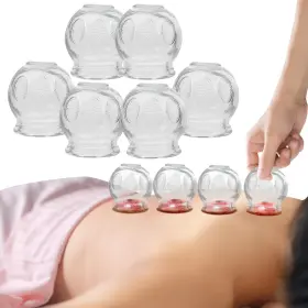 0410G114J0 HEALIFTY Cupping Therapy Glass Fire Set Chines