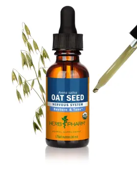 Herb Pharm Doat01 Oat Seed Liquid Herbal Extract For Traditional 1 Fl Oz Pack Of