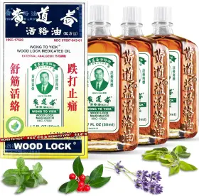 57597-043-01 HERBSDEPO Pack Wong Yick Wood Lock Medicated Oil
