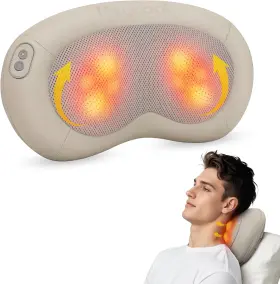 HY-618 HEYCOOL Massager Heat Shiatsu Neck Tissue Kneading