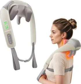 HY-6H2 HEYCOOL Cordless Neck Massager Heat Fsa Hsa Eligible
