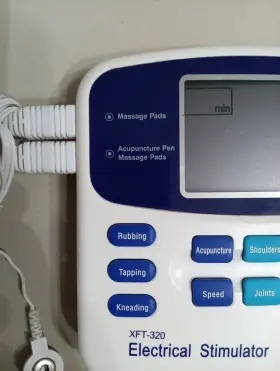 XFT-320 HOME MASSEUR Electrical Stimulator Dual Tens Pen Pads #3