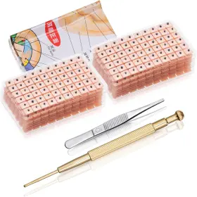 313049122122 HONOSON Acupressure Ear Beads Acupuncture Tools