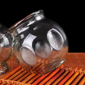 745842758855 HORA DE LIMA Glass Cupping Therapy Set Acupoint #2