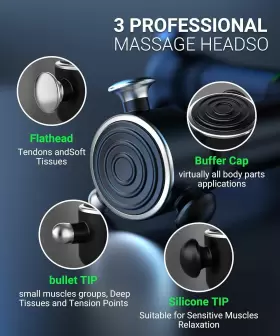 LD-017 HYAKO Rapid Release Tissue Vibrating Muscle Massager #3
