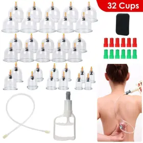 883148572109 JAHYSHOW Cups Cupping Massage Set Vacuum Suction