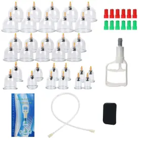 889435617577 JAHYSHOW Cups Cupping Set Massage Medical Body #3