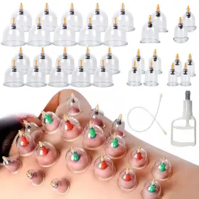 889435617577 JAHYSHOW Cups Cupping Set Massage Medical Body